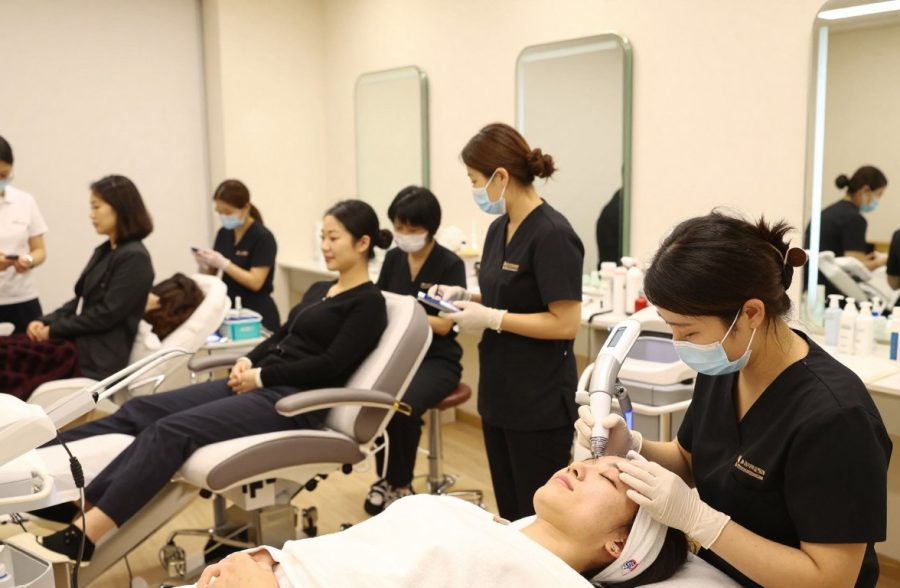 التدريب العملي في التجميل غير الجراحي
